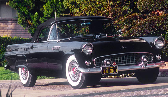 George Watts 1955 Thunderbird First Thunderbird Built